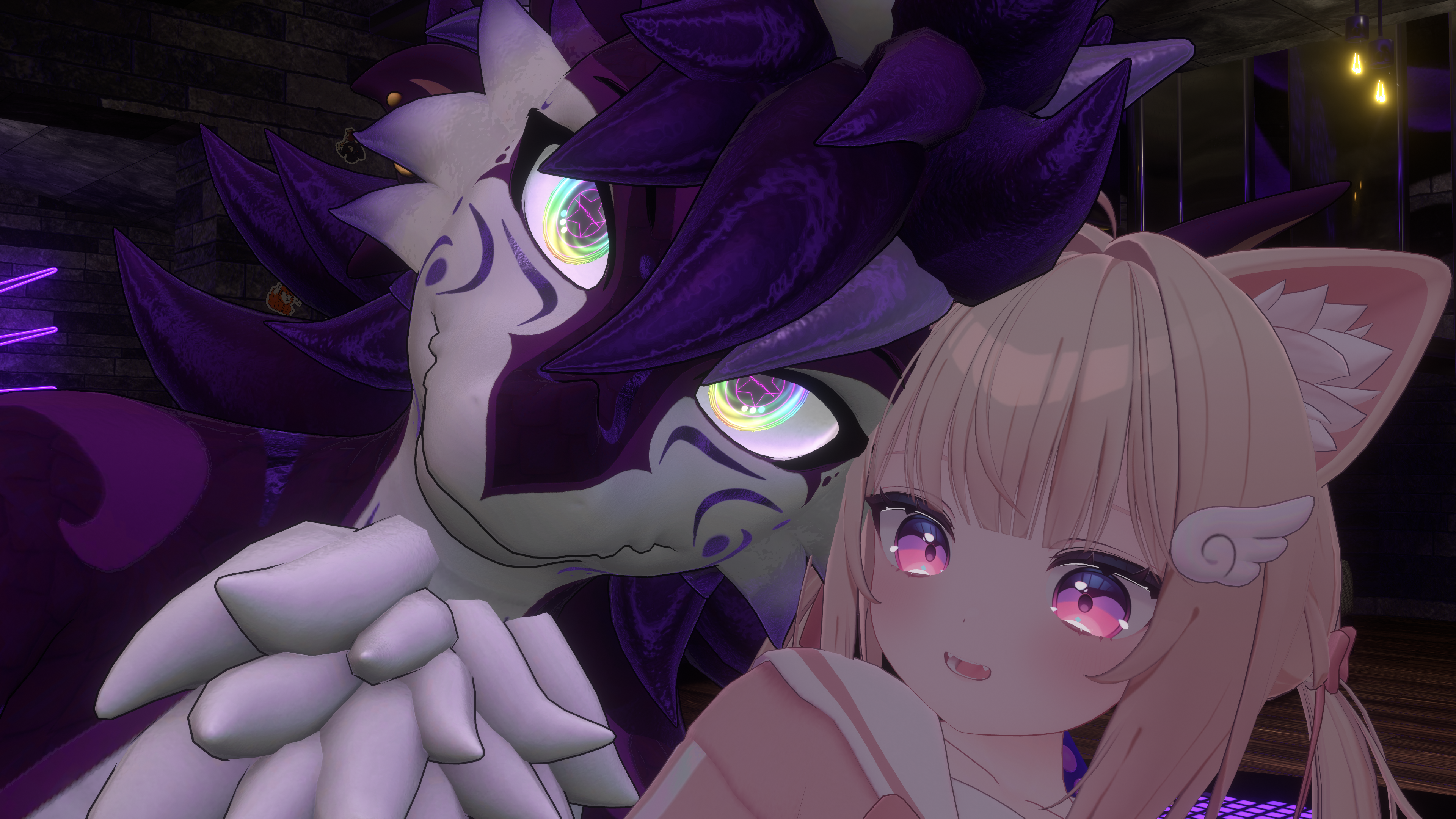 Arikazei und Yami im VRChat